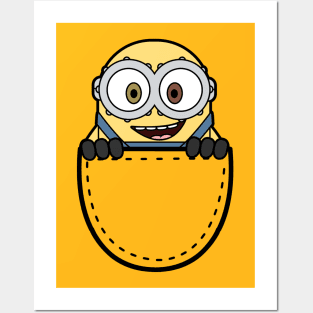 Minions Bob In The Pocket Posters and Art